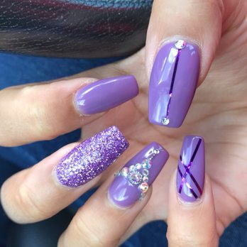 Four Seasons Nails - Acrylic rebase with multiple designs - Nail Salons Near Me - Littleton, Colorado Four Seasons Nails - Acrylic rebase with multiple designs - Nail Salons Near Me - Littleton, Colorado