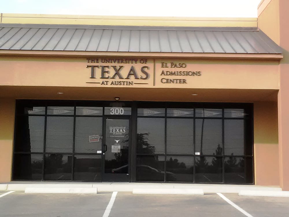 THE UNIVERSITY OF TEXAS AT AUSTIN EL PASO ADMISSIONS CENTER Updated September 2024 10801