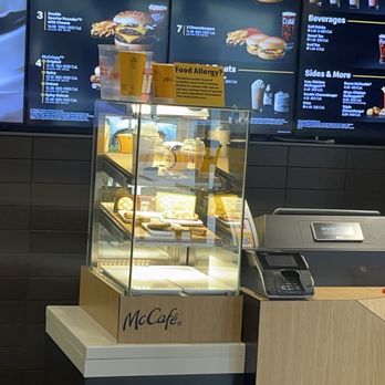 McDonald's - Glass display of goodies - Burgers Near Me - San Diego, California McDonald's - Glass display of goodies - Burgers Near Me - San Diego, California