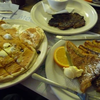 Beach Break Cafe - Mickey, Sausage, French Toast - Breakfast & Brunch Near Me - Oceanside, California