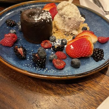 Ben Thai Cafe - Brownie with Matcha center - Thai Near Me - San Francisco, California