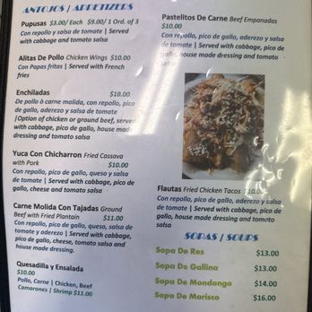 La Esquina Hondurena Restaurant - Appetizer and soup menu - Honduran Near Me - Baltimore, Maryland La Esquina Hondurena Restaurant - Appetizer and soup menu - Honduran Near Me - Baltimore, Maryland