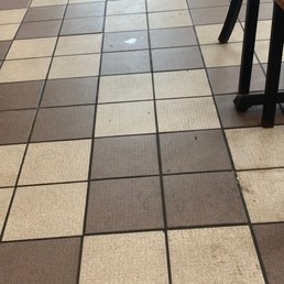 Unclean floor