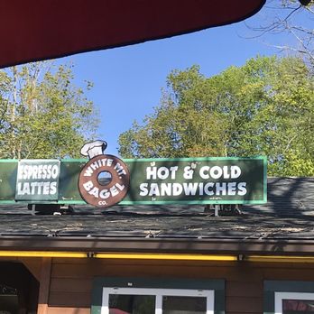 White Mountain Bagel - White Mt. Bagel Co. sign - Sandwiches Near Me - Lincoln, New Hampshire White Mountain Bagel - White Mt. Bagel Co. sign - Sandwiches Near Me - Lincoln, New Hampshire