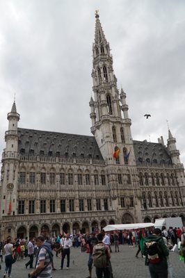 Historic Leuven Town Hall by null