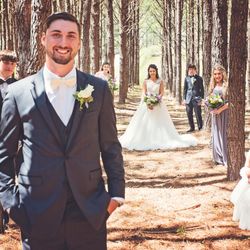 Wood Lakeside Events - One of our MANY beautiful photo areas... this is our pines!