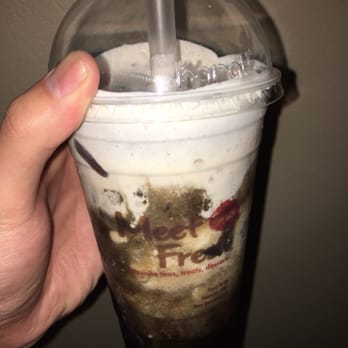 Meet Fresh - Herbal jelly drink with whipped cream - Desserts Near Me - Irvine, California