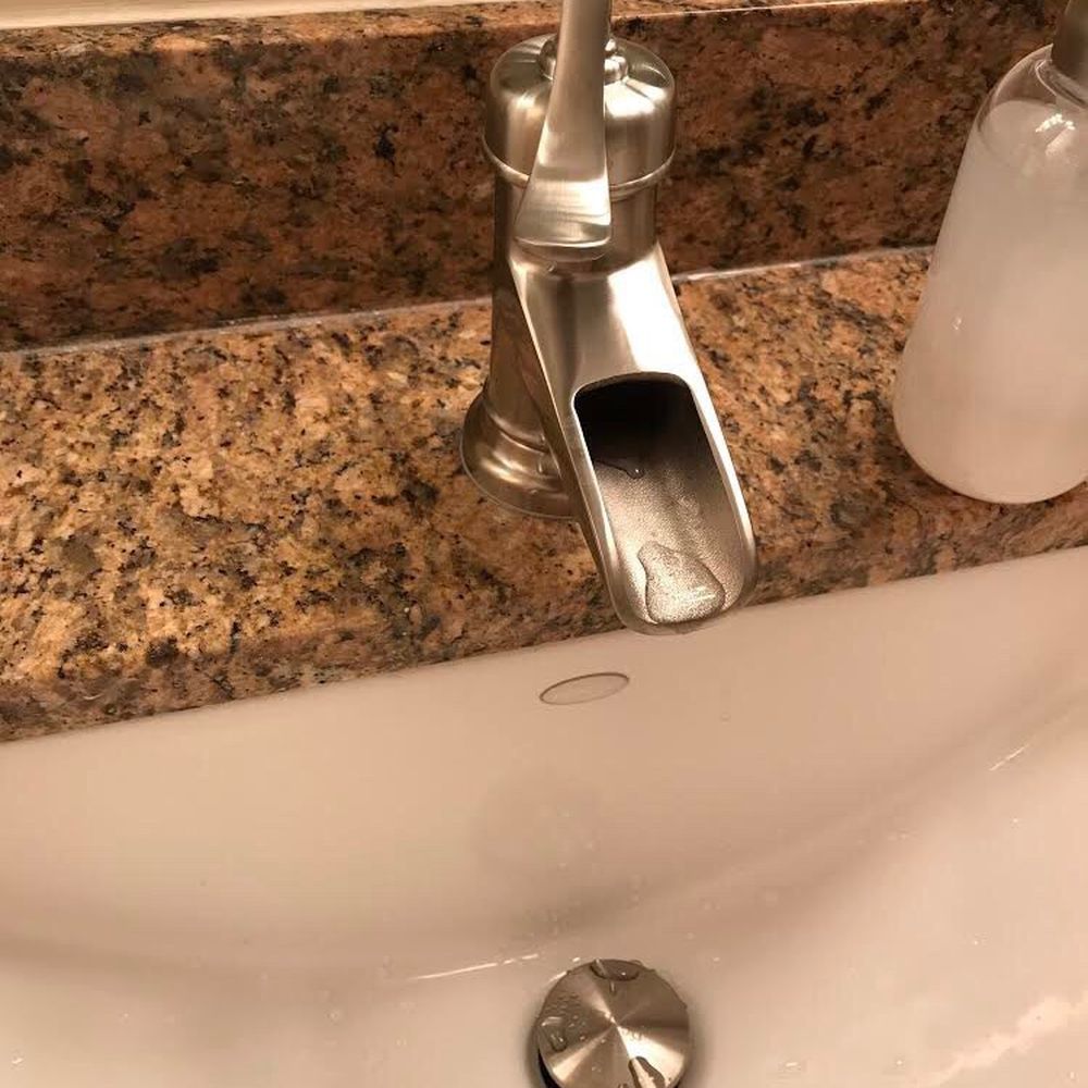 DMV Handyman Services - One of the new bathroom faucets that Rodney installed. - Handyman Near Me DMV Handyman Services - One of the new bathroom faucets that Rodney installed. - Handyman Near Me