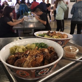 Balo Kitchen - Large rice bowl with half porn belly and half chicken - Comfort Food Near Me - Annandale, Virginia Balo Kitchen - Large rice bowl with half porn belly and half chicken - Comfort Food Near Me - Annandale, Virginia