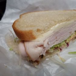 Famous Sourdough Sandwiches - Turkey provolone. Extra meat. Wowzers