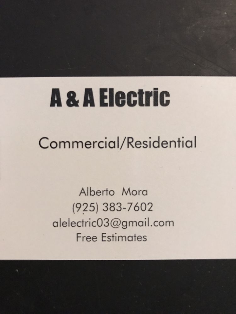 Slide of A&A Electric