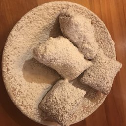 Conmplimentary beignets Conmplimentary beignets