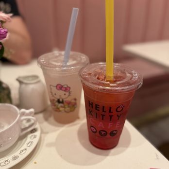 Hello Kitty Cafe - To go drinks. - Cafes Near Me - Irvine, California