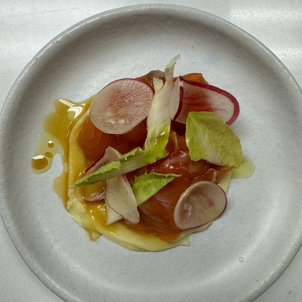 Hiro's Kitchen - Daily special Salmon Crudo - Japanese Near Me - Fort Worth, Texas