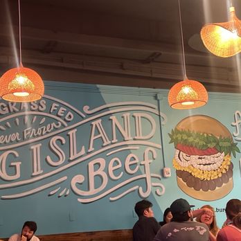 Big Island Burger - Big island indoor sign - Burgers Near Me - Urban Honolulu, Hawaii