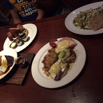 TOWN - Chicken and waffles, warm Napa salad, loco moco and Benedict a trois - Steakhouses Near Me - San Carlos, California TOWN - Chicken and waffles, warm Napa salad, loco moco and Benedict a trois - Steakhouses Near Me - San Carlos, California