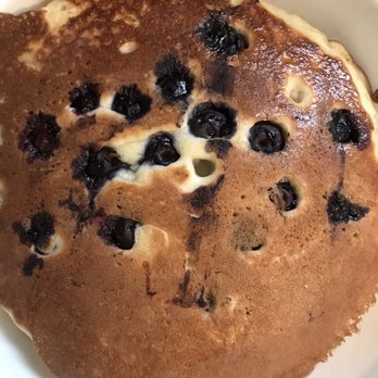 Uncle Mike's Place - REAL Blueberry Pancakes!  Light, fluffy, and very blue berry-ee! - Breakfast & Brunch Near Me - Chicago, Illinois