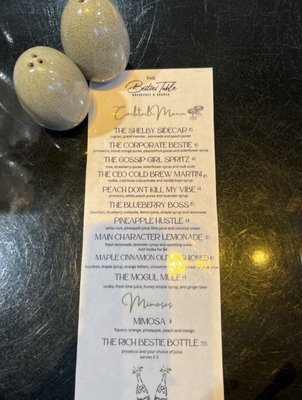 Menu photo 4 Besties Table Indianapolis, IN