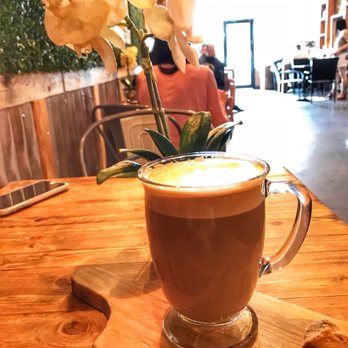 Ella Cafe - Caramel Rosemary Latte - Coffee & Tea Near Me - Plantation, Florida Ella Cafe - Caramel Rosemary Latte - Coffee & Tea Near Me - Plantation, Florida