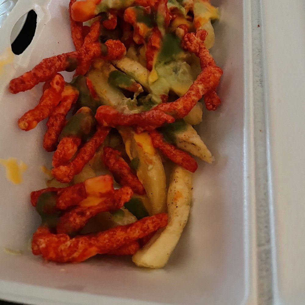 Hot Cheetos fries