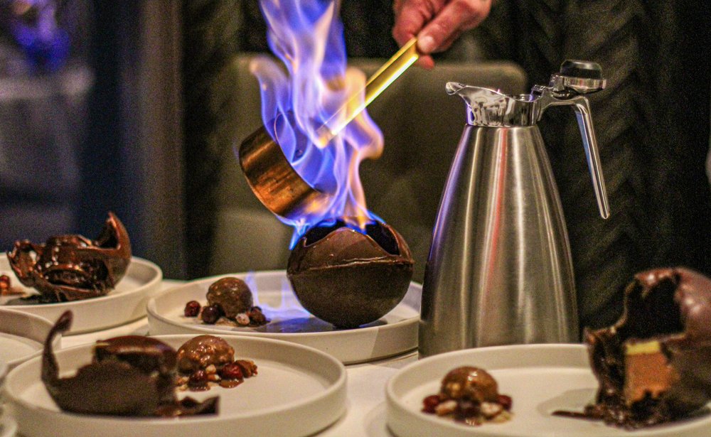 Food from 1832 Steakhouse