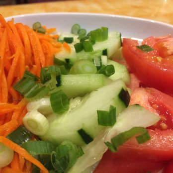 Jibek Jolu - The salad that comes with the food. Really fresh and tasty. - Russian Near Me - Chicago, Illinois Jibek Jolu - The salad that comes with the food. Really fresh and tasty. - Russian Near Me - Chicago, Illinois