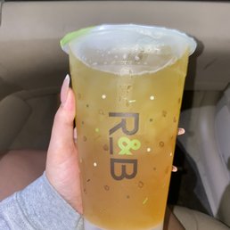Lychee Green Tea with Aloe Vera