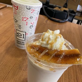 Burger 21 - Carrollwood - A lemonade and a Bananas Foster milkshake! - Burgers Near Me - Tampa, Florida