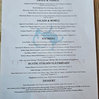 The Lazy Goat - Gluten-free menu as of November 2024 - Mediterranean Near Me - Greenville, South Carolina