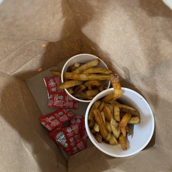 Five Guys - No frys in bag - Burgers Near Me - Corona, California