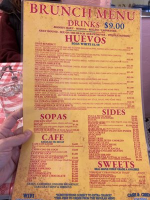 Menu photo 1 Cubana Cafe Brooklyn, NY Menu photo 1 Cubana Cafe Brooklyn, NY