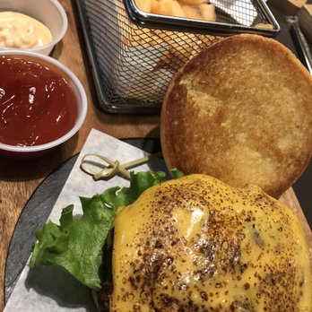 Thunder Burger - A yummy not raw burger. Taste amazing. Prometheus burger - Burgers Near Me - Orlando, Florida