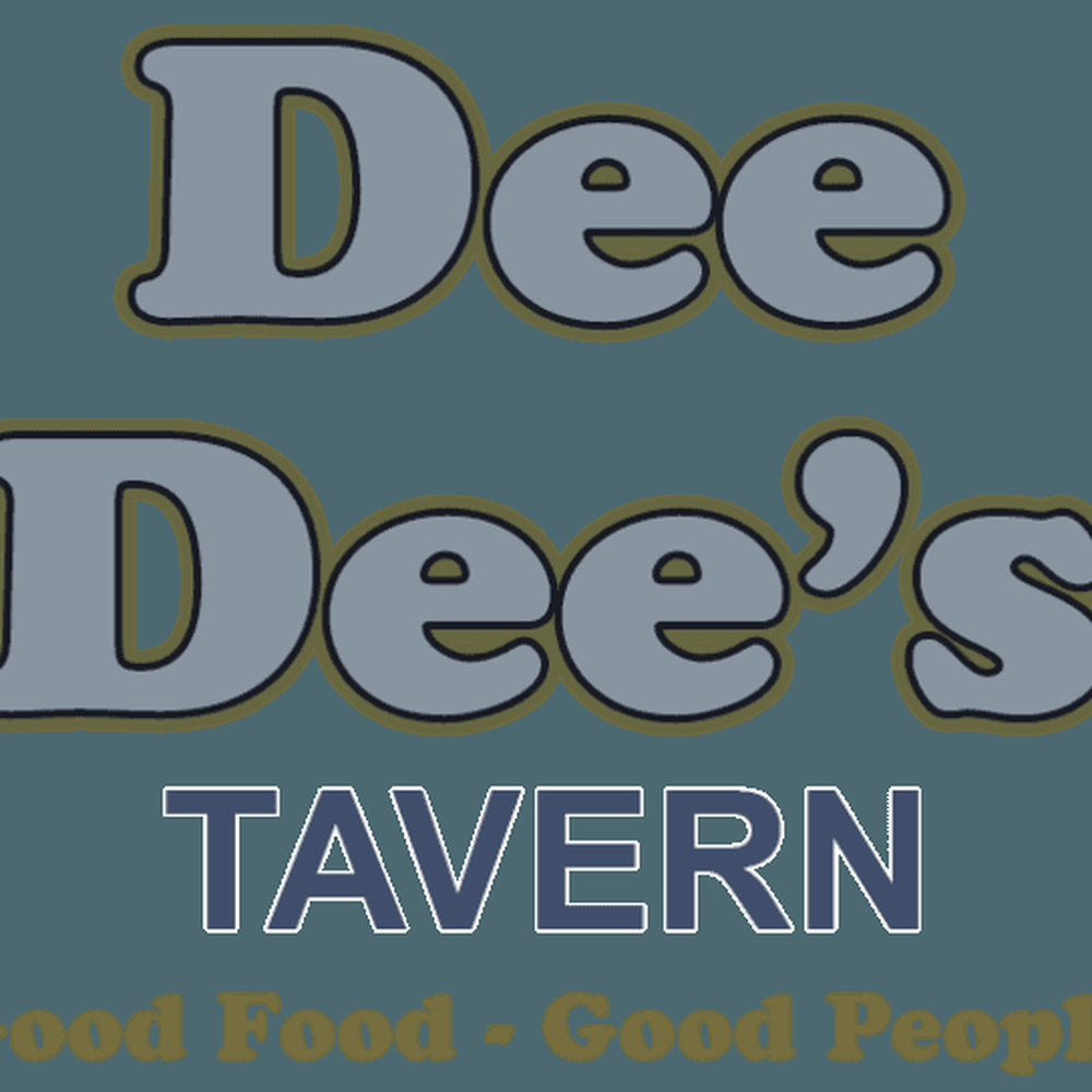 the logo for dee dee's tavern the logo for dee dee's tavern