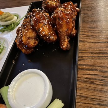 The Battery - Sticky wings - New American Near Me - Tampa Bay, Florida The Battery - Sticky wings - New American Near Me - Tampa Bay, Florida