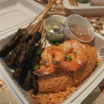 Thai Original BBQ - S-8 Sate Dinner - Thai Near Me - Pacifica, California