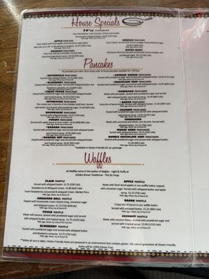 Menu photo 1 The Original Pancake House Whittier, CA Menu photo 1 The Original Pancake House Whittier, CA
