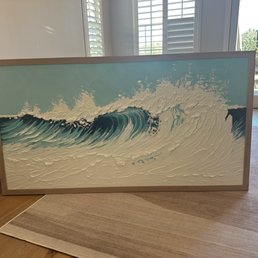 Framed painting
