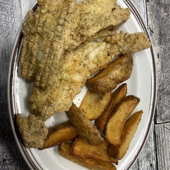 The Hungry Hillbilly - Fish and wedges (chips available too) - Breakfast & Brunch Near Me - Brigden, Ontario
