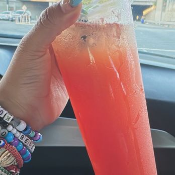 RareTea - Watermelon green tea - Bubble Tea Near Me - Alameda, California