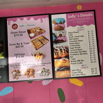 Judy's  Donuts - Menu - Donuts Near Me - Clovis, California