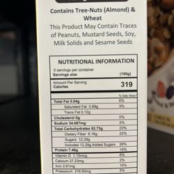 Spicebox Groceries - Cereal ingredients