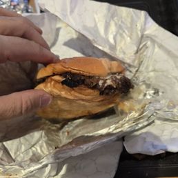 The double cheeseburger The double cheeseburger