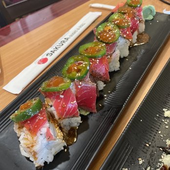 Sakura Sushi & Roll - Fireman roll - Japanese Near Me - Montebello, California Sakura Sushi & Roll - Fireman roll - Japanese Near Me - Montebello, California