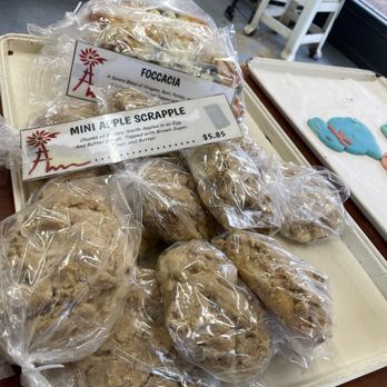 Great Harvest Bread - Mini apple scrapple and focaccia - Bakeries Near Me - Evanston, Illinois Great Harvest Bread - Mini apple scrapple and focaccia - Bakeries Near Me - Evanston, Illinois