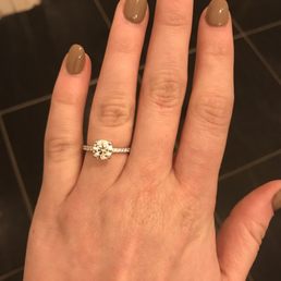 Ring now fits perfect and is even shinier than when I first got it! Ring now fits perfect and is even shinier than when I first got it!
