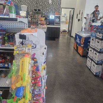 Haddies Shell - the inside of a toy store - Gas Stations Near Me - Las Vegas, Nevada