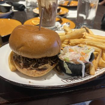 The Chocolatier - Pulled Pork Sandwich $19 - New American Near Me - Hershey, Pennsylvania