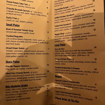 GuildHall - Food menu - Beer Bar Near Me - Burbank, California