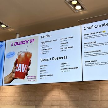 CAVA - Menu 1 - Salad Near Me - Asheville, North Carolina