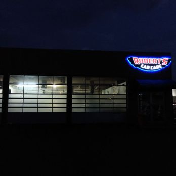 Robert's Car Care - Shop at night - Auto Repair Near Me - Youngtown, Arizona Robert's Car Care - Shop at night - Auto Repair Near Me - Youngtown, Arizona